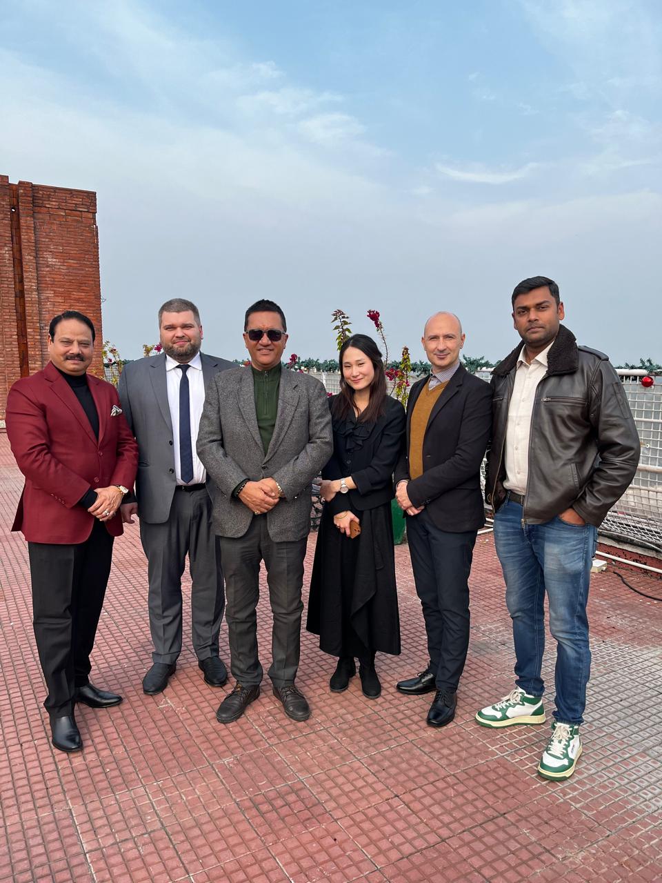 New Year Lunch Meeting: WTCBIA Media Committee Hosts Diplomats from Romania, South Korea, and Ukraine