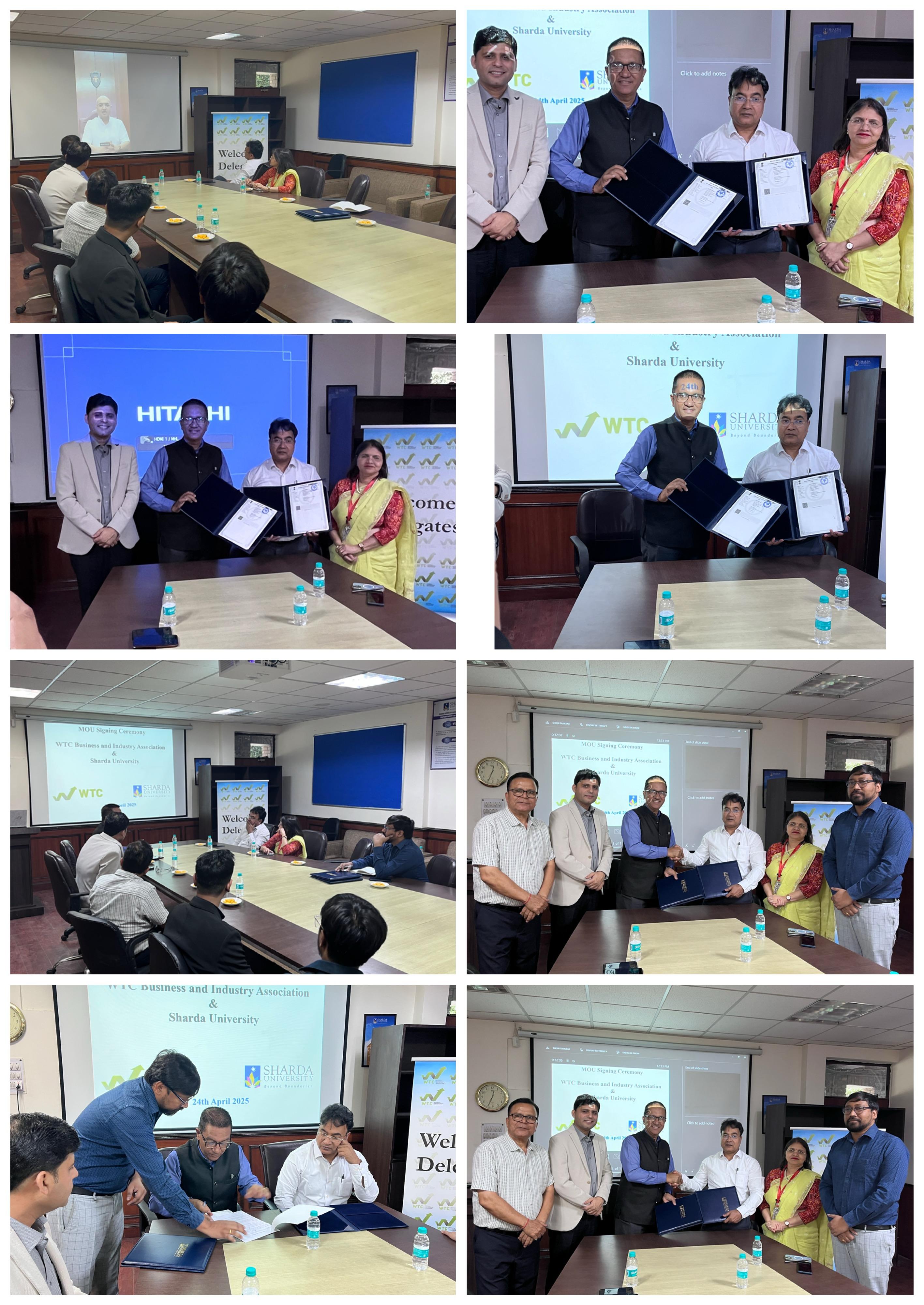 Sharda University and WTCBIA Forge Strategic Partnership for Industry-Aligned Education Event Date: April 24, 2025