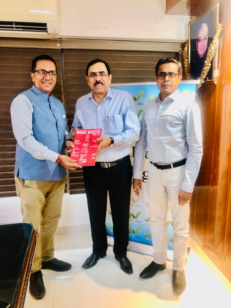 Met Shri Anil Chowdhary (Essar Group CEO & Former Chairman, Steel Authority of India Ltd), and Shri Abhishek Gupta (Director, Graduate Agro & Engineers)
