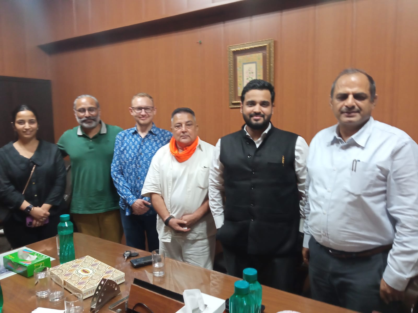 Honored to meet Mr. Raja Bundela and Dignitaries from Ukraine Embassy – WTC