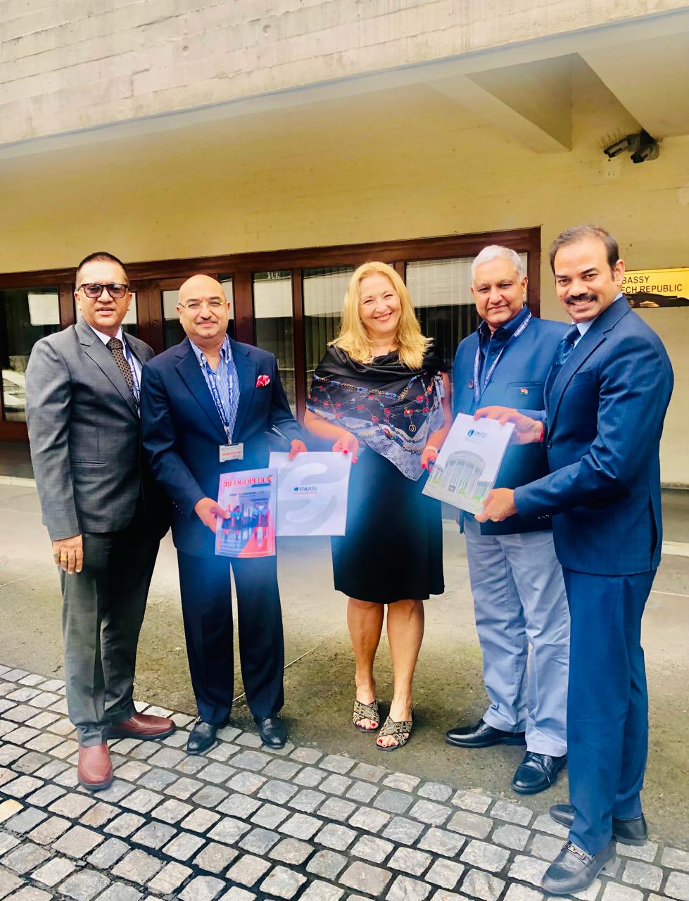 Meeting Between WTCBIA Delegation and Embassy of the Czech Republic, New Delhi